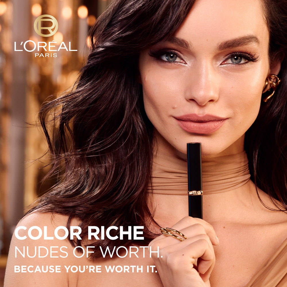 L'Oréal Paris COLOUR RICHE Intense Volume Matte Lipstick - 505 Le Nude Resilient