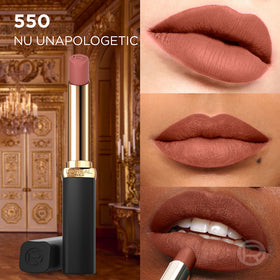 L'Oréal Paris COLOUR RICHE Intense Volume Matte Lipstick - 550 Le Nude Unapologetic