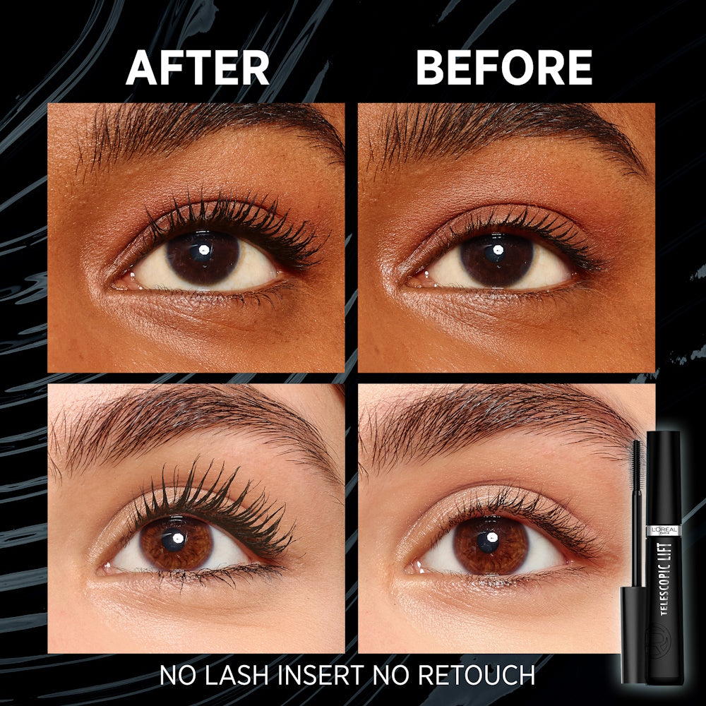 L'Oréal Paris TELESCOPIC LIFT Waterproof Mascara - Black