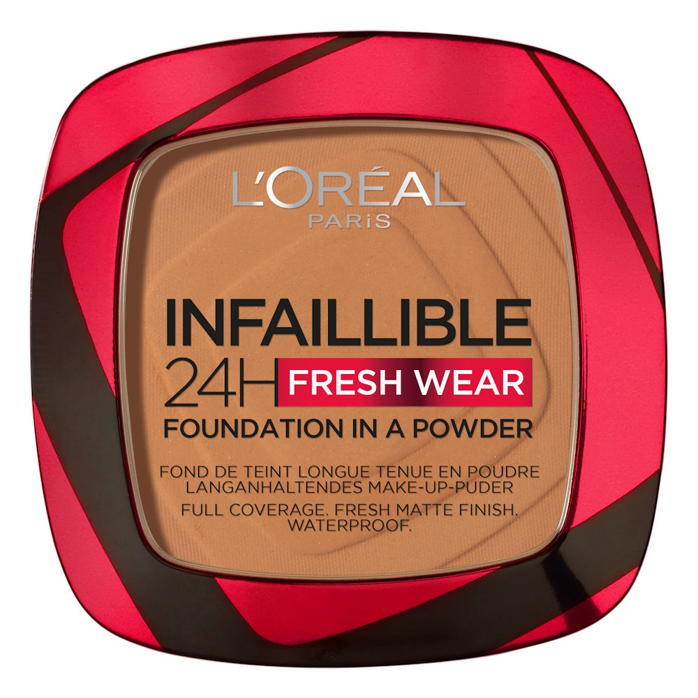 L'Oréal Paris INFAILLIBLE 24Hr Fresh Wear Foundation in a Powder - 330 Hazelnut