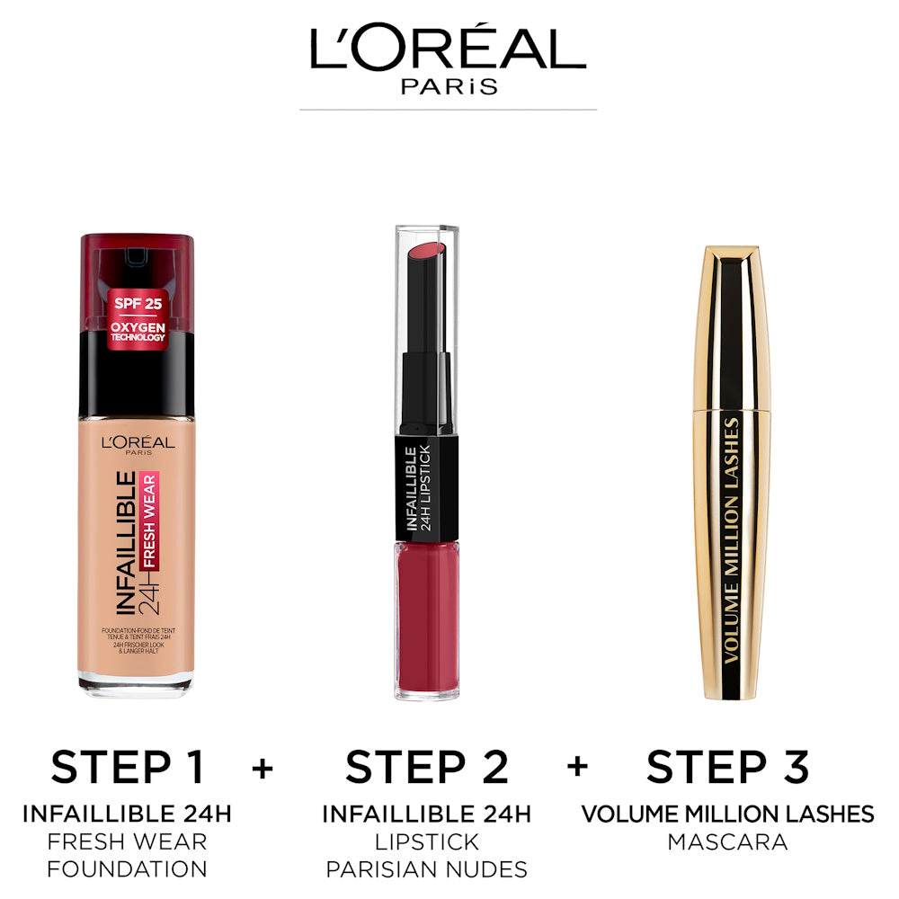 L'Oréal Paris Infaillible 2-Step 24H Lipstick - 801 Toujours Toffee (Parisian NUDE)