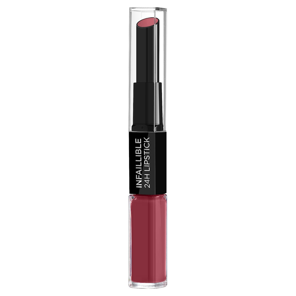 L'Oréal Paris Infaillible 2-Step 24H Lipstick - 804 Metro Proof Rose (Parisian NUDE)