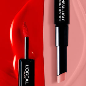 L'Oréal Paris INFAILLIBLE 2-Step 24H Lipstick - 502 Red to Stay