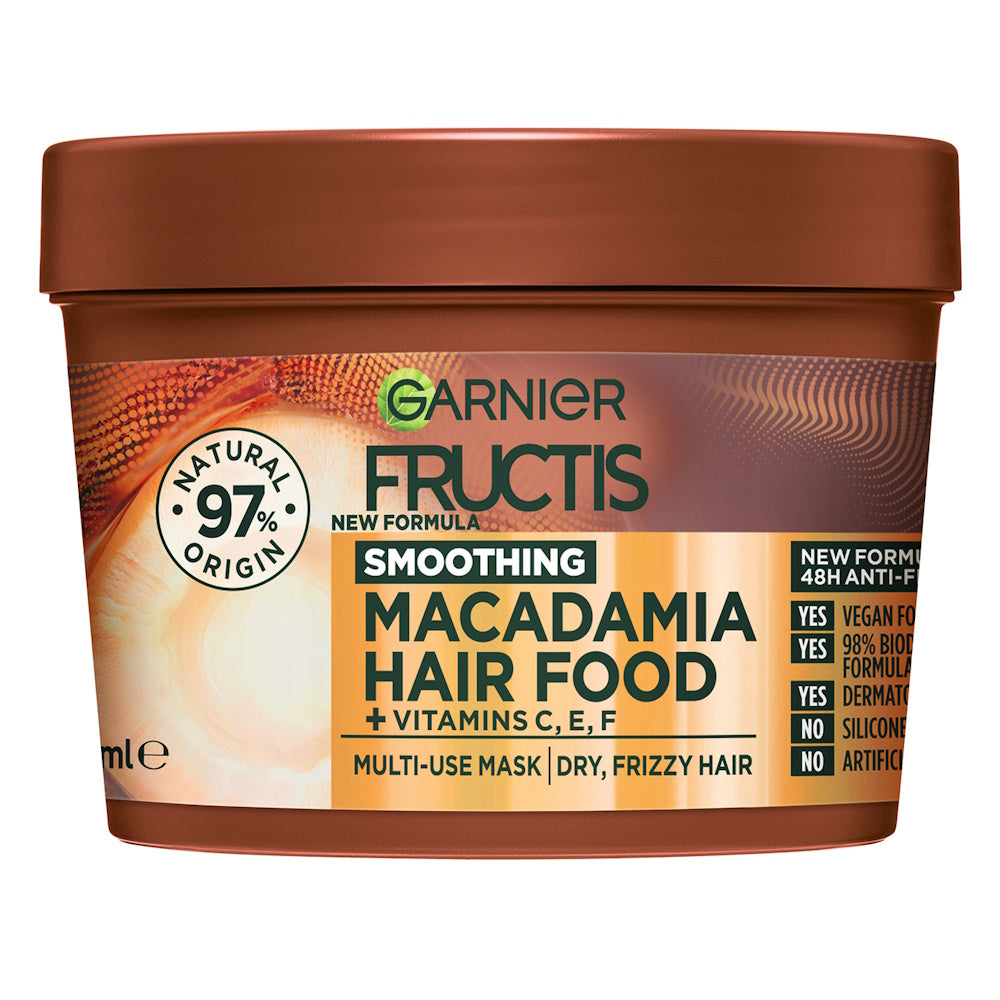 Garnier FRUCTIS Hair Food Smoothing Macadamia 390mL