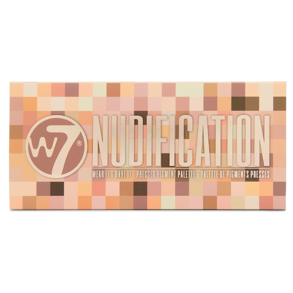 W7 NUDIFICATION Pressed Pigment Eye Palette