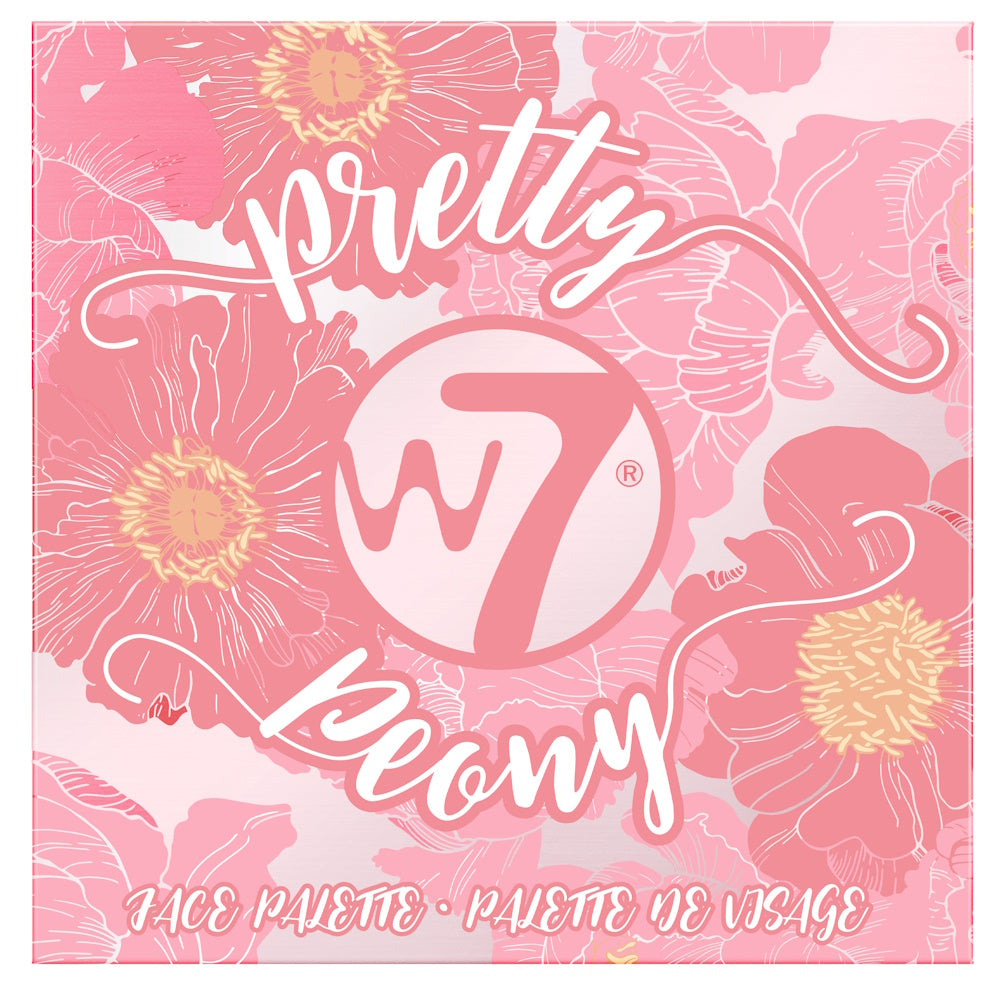 W7 Pretty Peony Face Palette