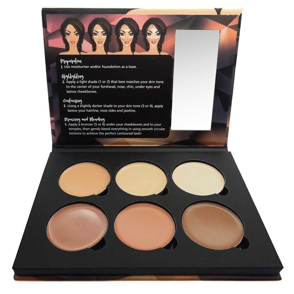 W7 Lift & Sculpt Face Shaping Contour Palette