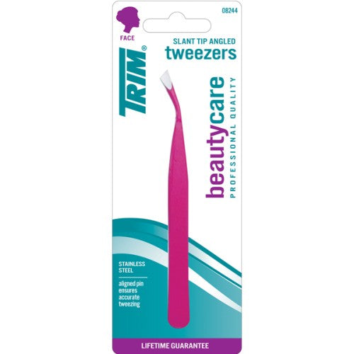 Trim Slant Tip Angled Tweezers