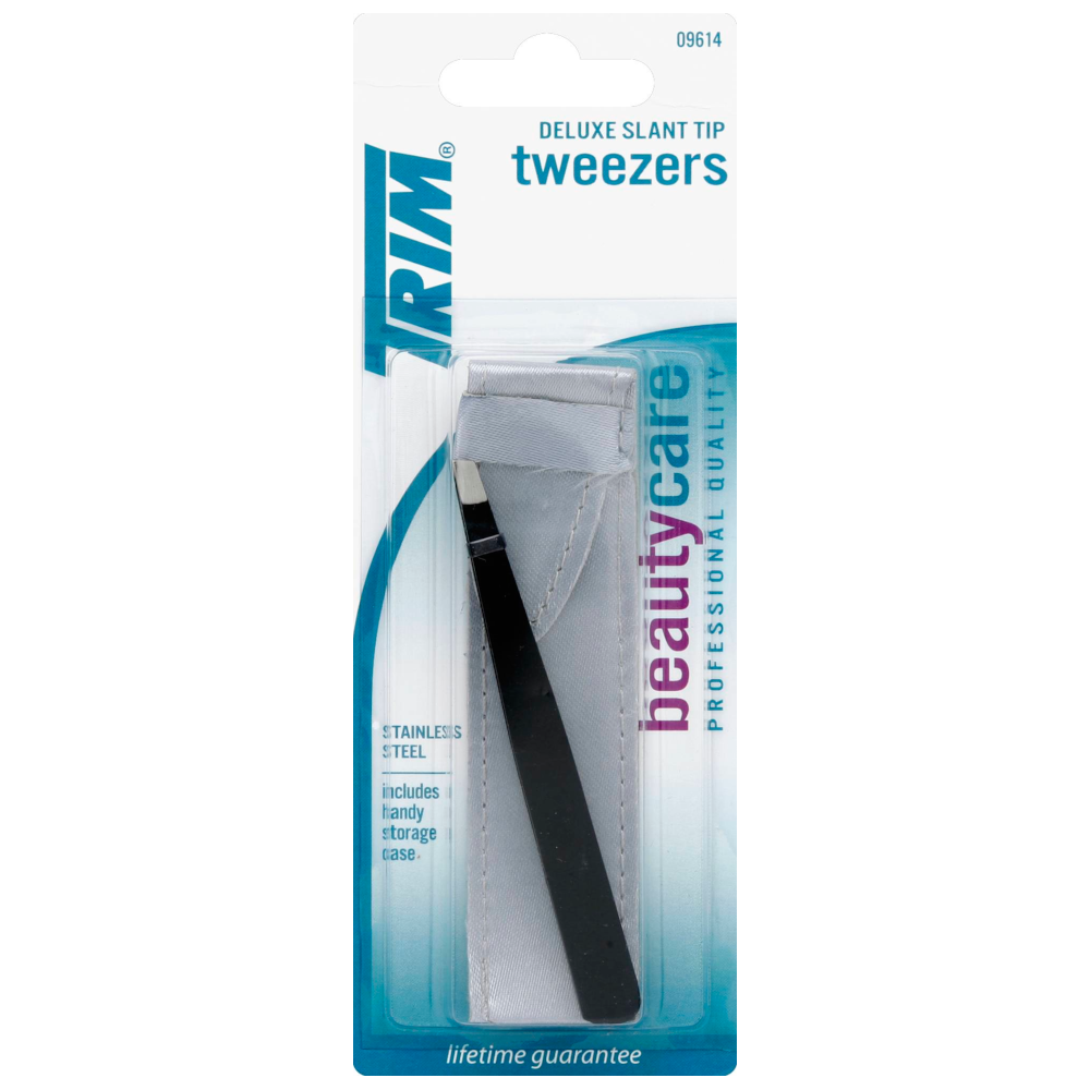 Trim Deluxe Slant Tip Tweezers