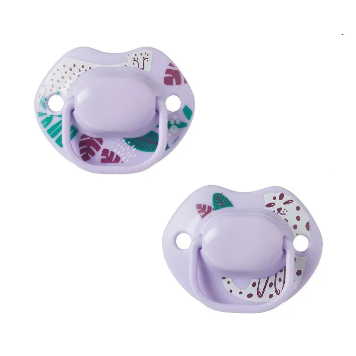 tommee tippee 2pk Moda Orthodontic Soothers 6-18m Midnight Jungle