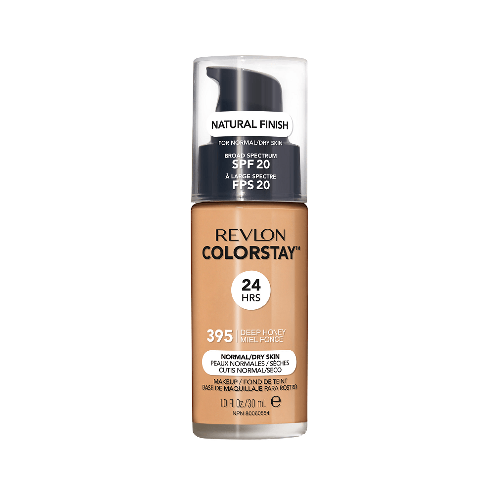 Revlon Colorstay Normal/Dry Skin Makeup Foundation Natural Finish - 395 Deep Honey