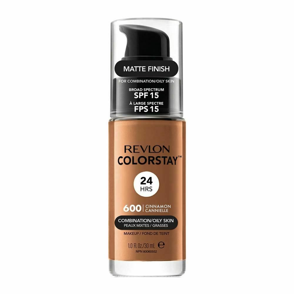 Revlon Colorstay For Combination/Oily Skin Makeup Foundation - 600 Cinnamon