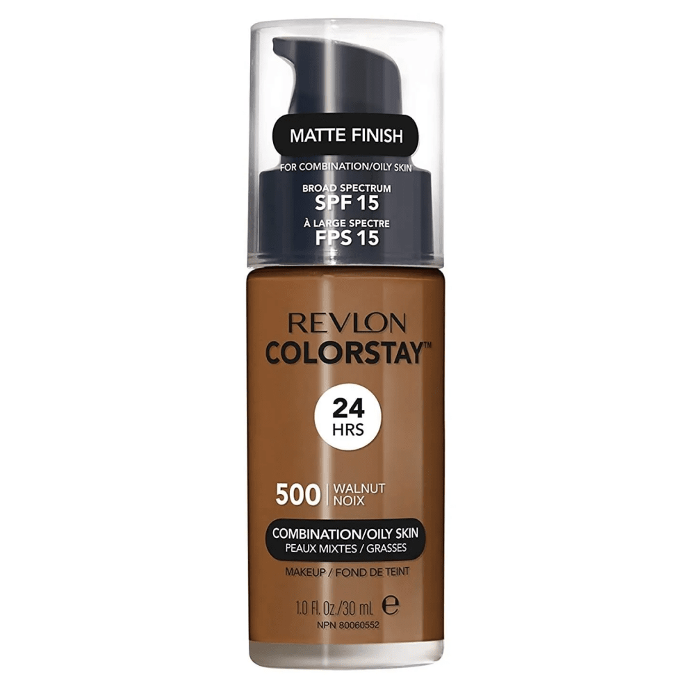 Revlon Colorstay For Combination/Oily Skin Makeup Foundation - 500 Walnut