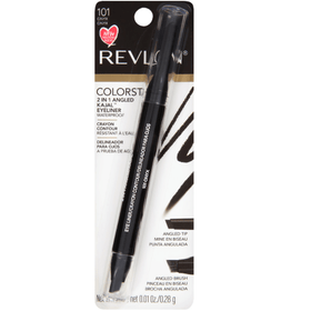 Revlon ColorStay 2in1 Angled Kajal Eyeliner - 101 Onyx