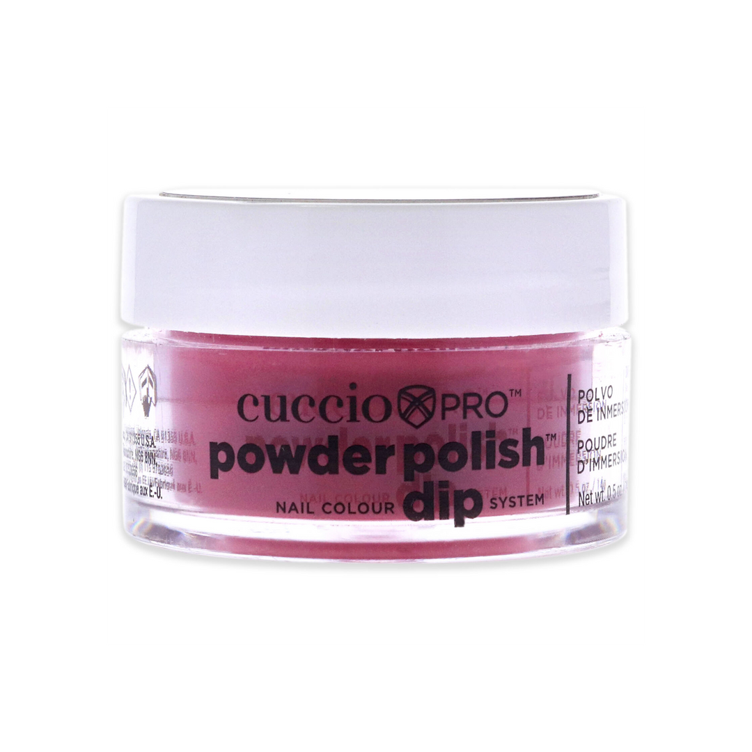 cuccio PRO Powder Polish Nail Colour Dip System 14g - Red Eye to Shanghai