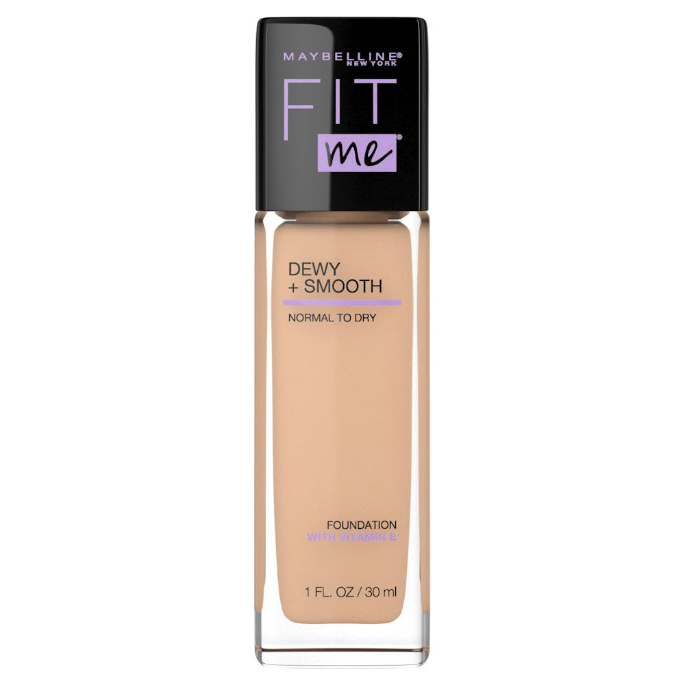 Maybelline Fit Me Dewy + Smooth Luminous Liquid Foundation 30mL - 125 Nude Beige