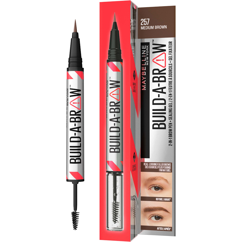 Maybelline BUILD A BROW - 257 Medium Brown