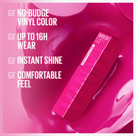 Maybelline SUPERSTAY VINYL INK Liquid Lip Color - 155 Upbeat