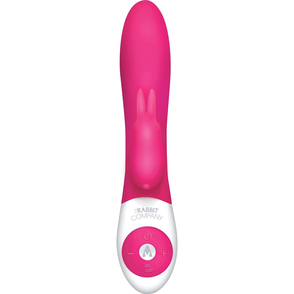 The Rabbit Company The Come Hither Rabbit Vibrator - Hot Pink