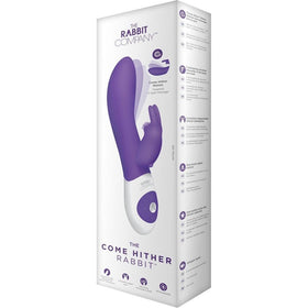 The Rabbit Company The Come Hither Rabbit Vibrator - Purple