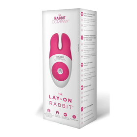 The Rabbit Company The Lay-On Rabbit Vibrator - Hot Pink