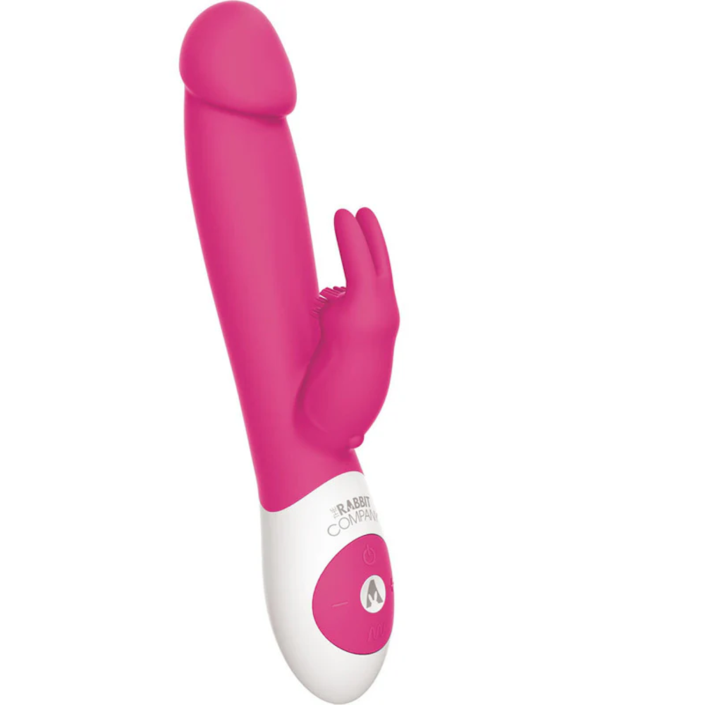 The Rabbit Company The Realistic Rabbit Vibrator - Hot Pink