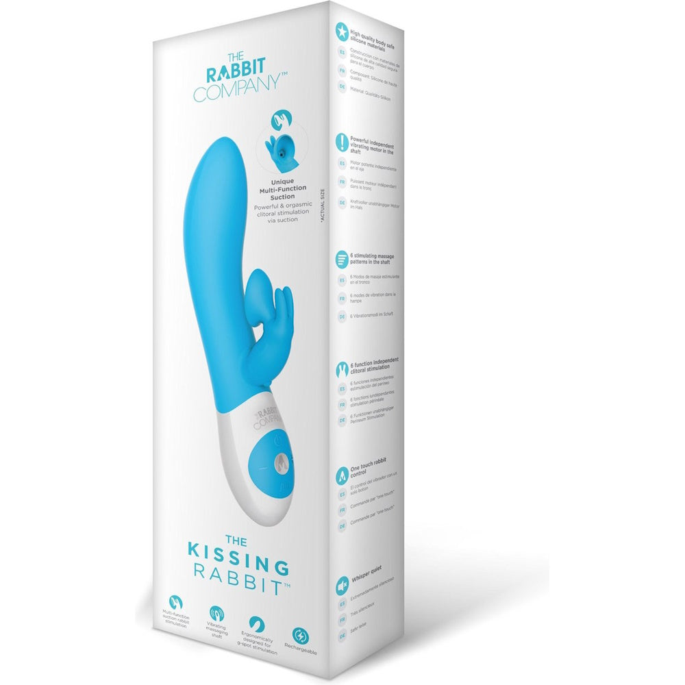 The Rabbit Company The Kissing Rabbit Vibrator - Blue