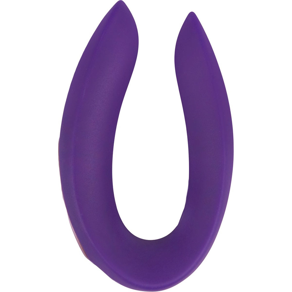 Satisfyer Double Plus Partner Vibrator - Purple