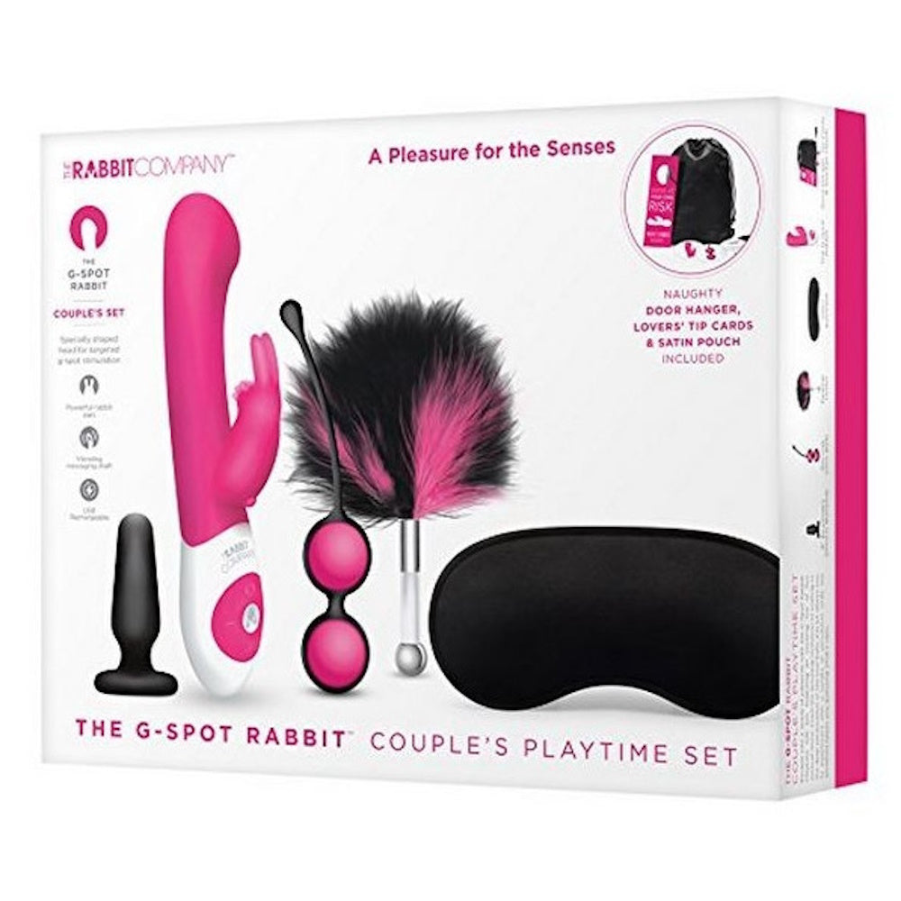 The Rabbit Company The G-Spot Rabbit Couple's Playtime Set