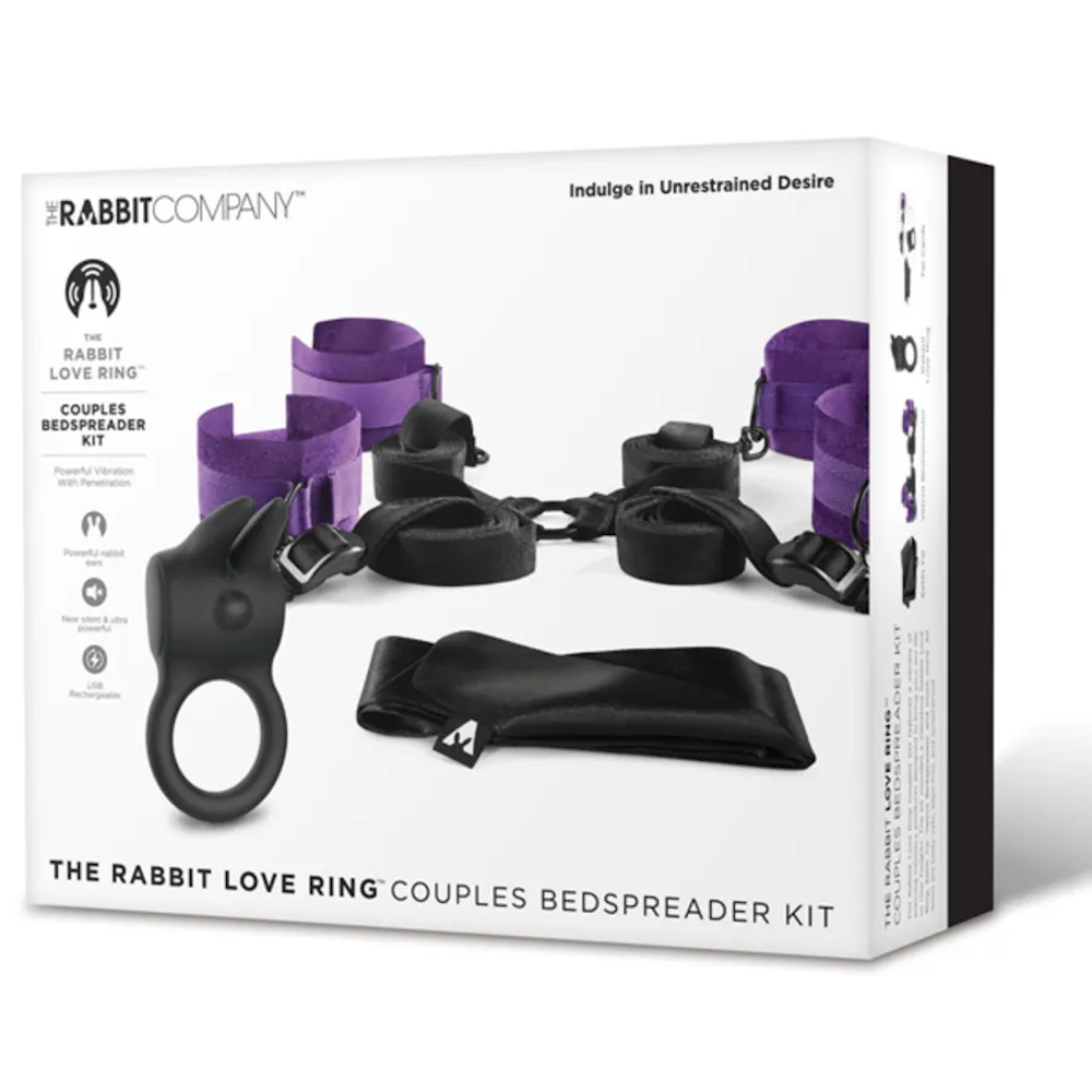 The Rabbit Company The Rabbit Love Ring Couple's Bedspreader Kit