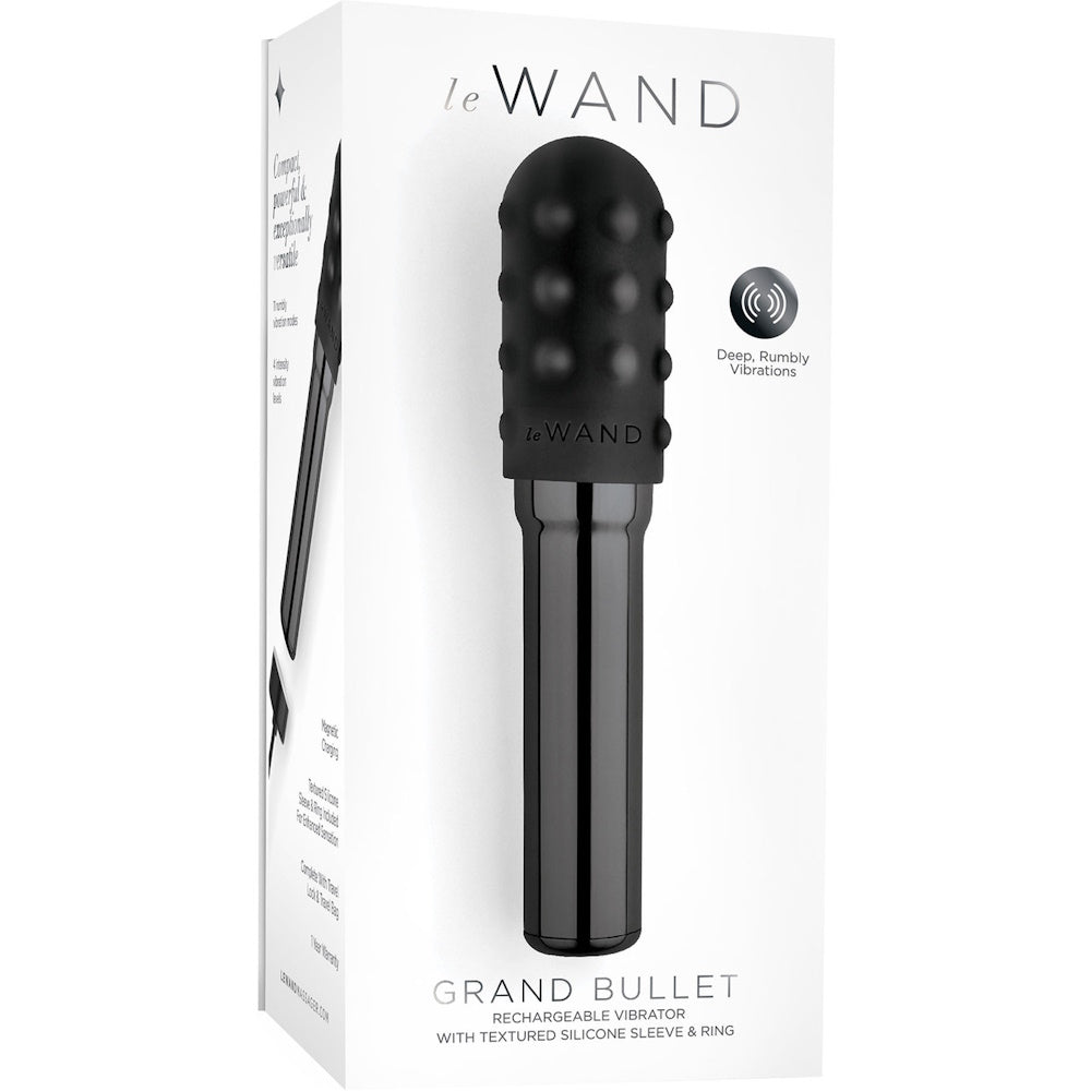 Le Wand Grand Bullet Vibrator - Black