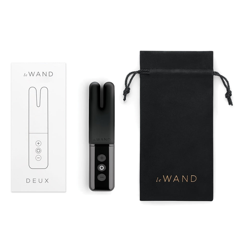 Le Wand Deux Vibrator - Black