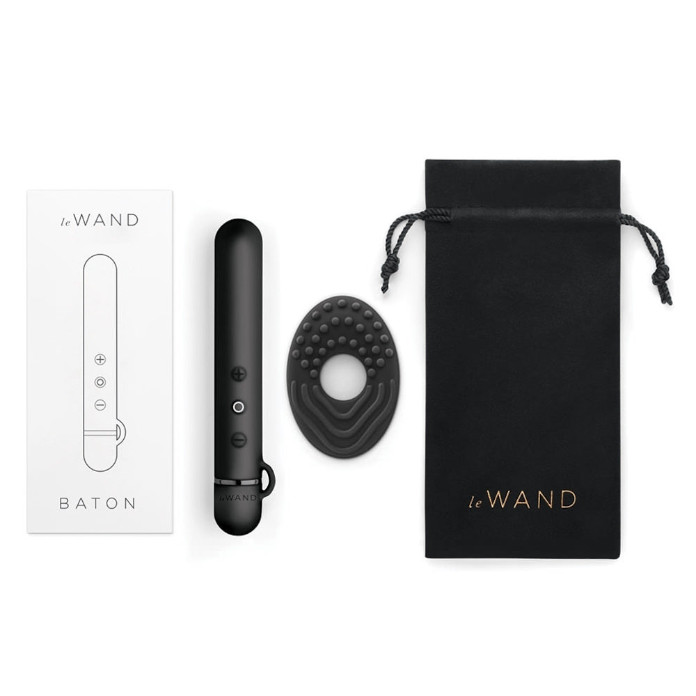 Le Wand Baton Vibrator - Black