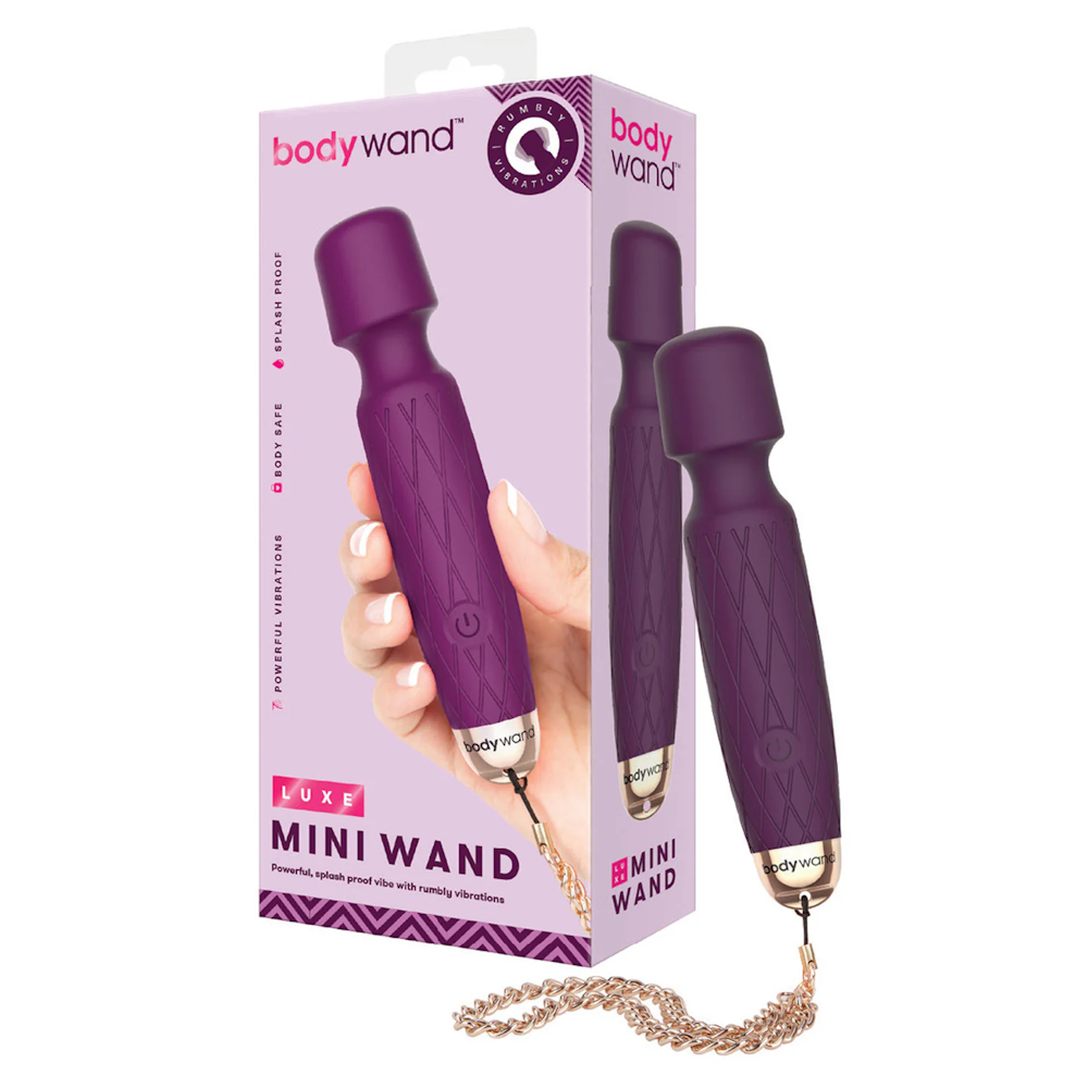 bodywand Luxe MINI Wand Vibrator - Purple