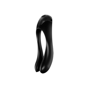 Satisfyer Candy Cane Finger Vibrator - Black