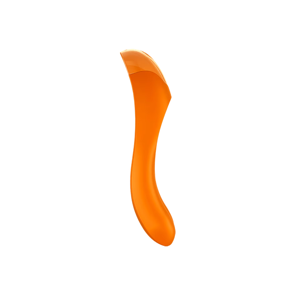 Satisfyer Candy Cane Finger Vibrator - Orange