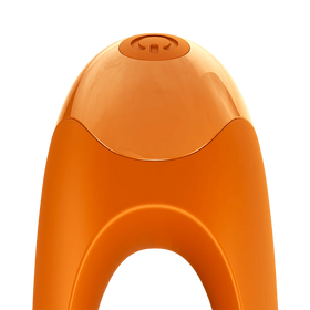 Satisfyer Candy Cane Finger Vibrator - Orange