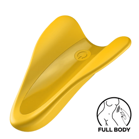 Satisfyer High Fly Finger Vibrator - Yellow