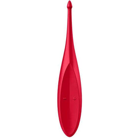 Satisfyer Twirling Fun Tip Vibrator - Red