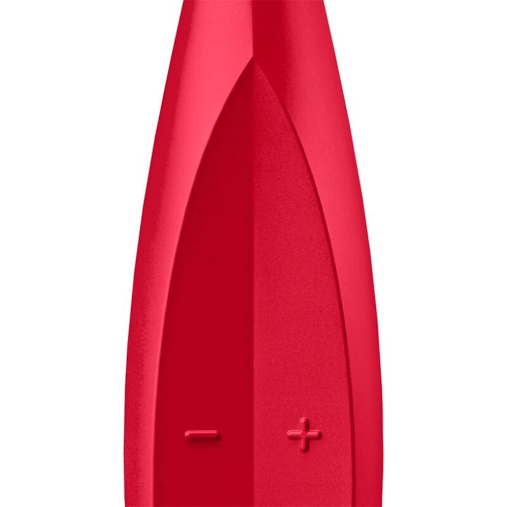 Satisfyer Twirling Fun Tip Vibrator - Red