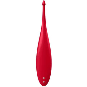 Satisfyer Twirling Fun Tip Vibrator - Red