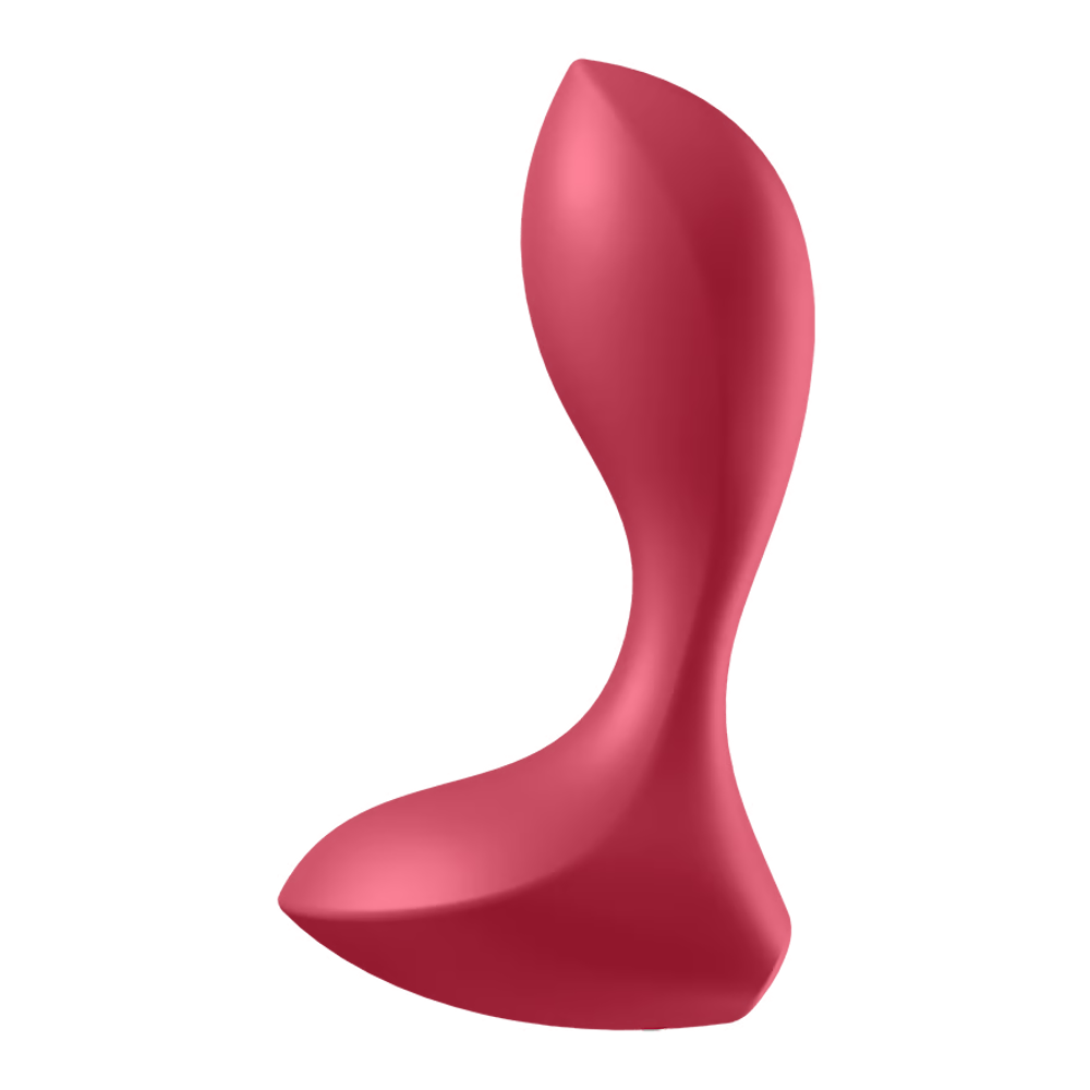 Satisfyer Backdoor Lover Plug Vibrator - Red