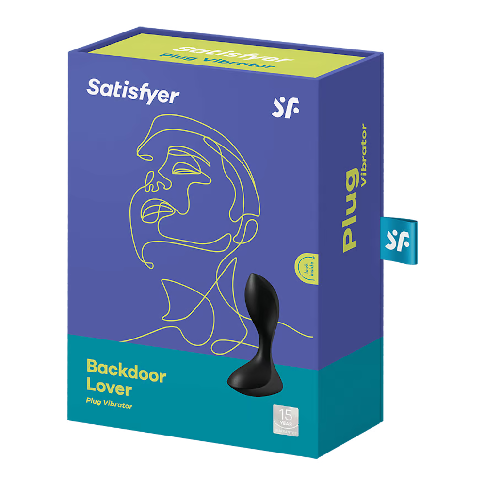 Satisfyer Backdoor Lover Plug Vibrator - Black