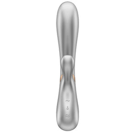 Satisfyer Hot Lover Vibrator - Silver/Champagne