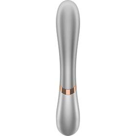 Satisfyer Hot Lover Vibrator - Silver/Champagne