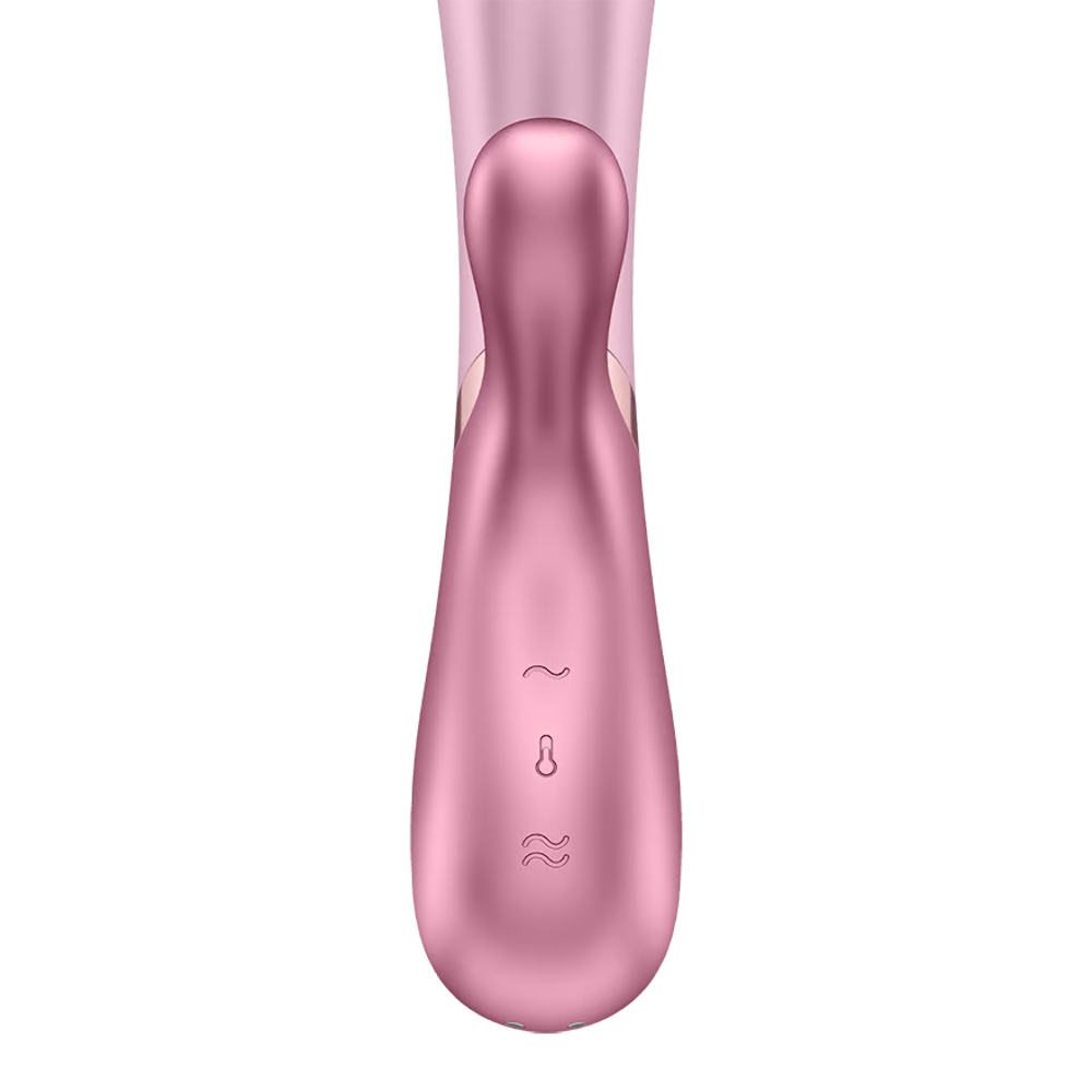 Satisfyer Hot Lover Vibrator - Rose/Pink