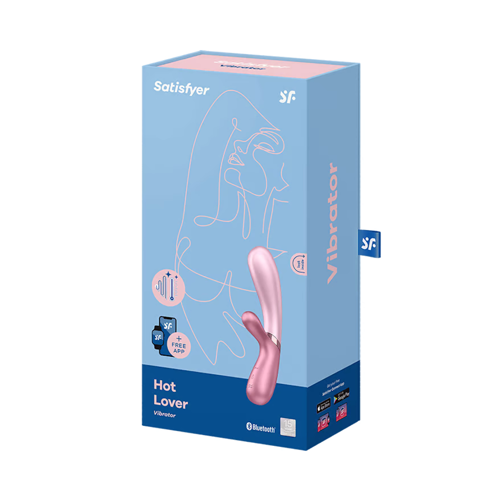 Satisfyer Hot Lover Vibrator - Rose/Pink