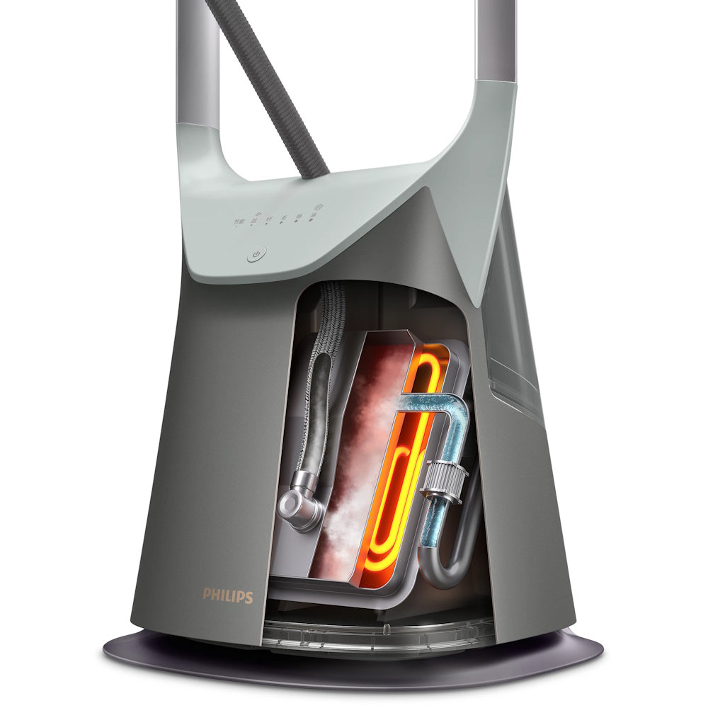 Philips All-in-1 8000 Series Garment Steamer (GC628/80) - Grey