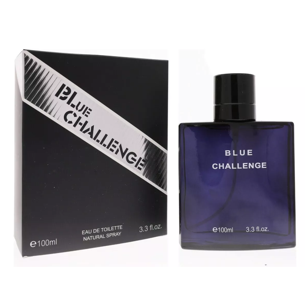 Dupe for Bleu De Chanel by Chanel - BLUE CHALLENGE 100mL EDT Spray