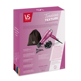 VS Sassoon Timeless TEXTURE Shine Luster Hair Dryer